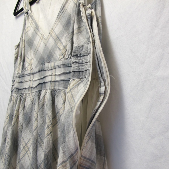 Retro Cotton Plaid Dress - Picture 5 of 9